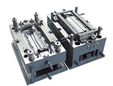 注塑模具動、定模采用鑲塊形式 注塑模具動、定模采用鑲塊形式